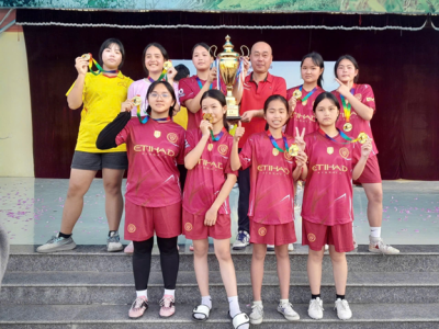 HỌC SINH TRƯỜNG TIỂU HỌC – THCS THANH TRƯỜNG THAM GIA GIẢI BÓNG ĐÁ HỌC SINH CẤP TIỂU HỌC, TRUNG HỌC CƠ SỞ PHƯỜNG ĐIỆN BIÊN PHỦ LẦN THỨ I, NĂM HỌC 2025–2026