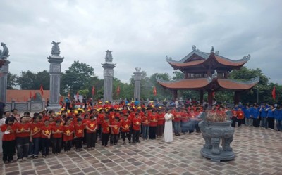 TRƯỜNG TH-THCS THANH TRƯỜNG TỔ CHƯC CHO  HỌC SINH THAM QUAN TRẢI NGHIỆM TẠI CÁC ĐỊA CHỈ ĐỎ HÀNH TRÌNH VỀ ĐỊA CHỈ ĐỎ – BÀI HỌC LỊCH SỬ SỐNG ĐỘNG VÀ ĐẦY Ý NGHĨA
